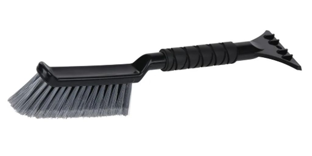Dunlop ice scraper with brush