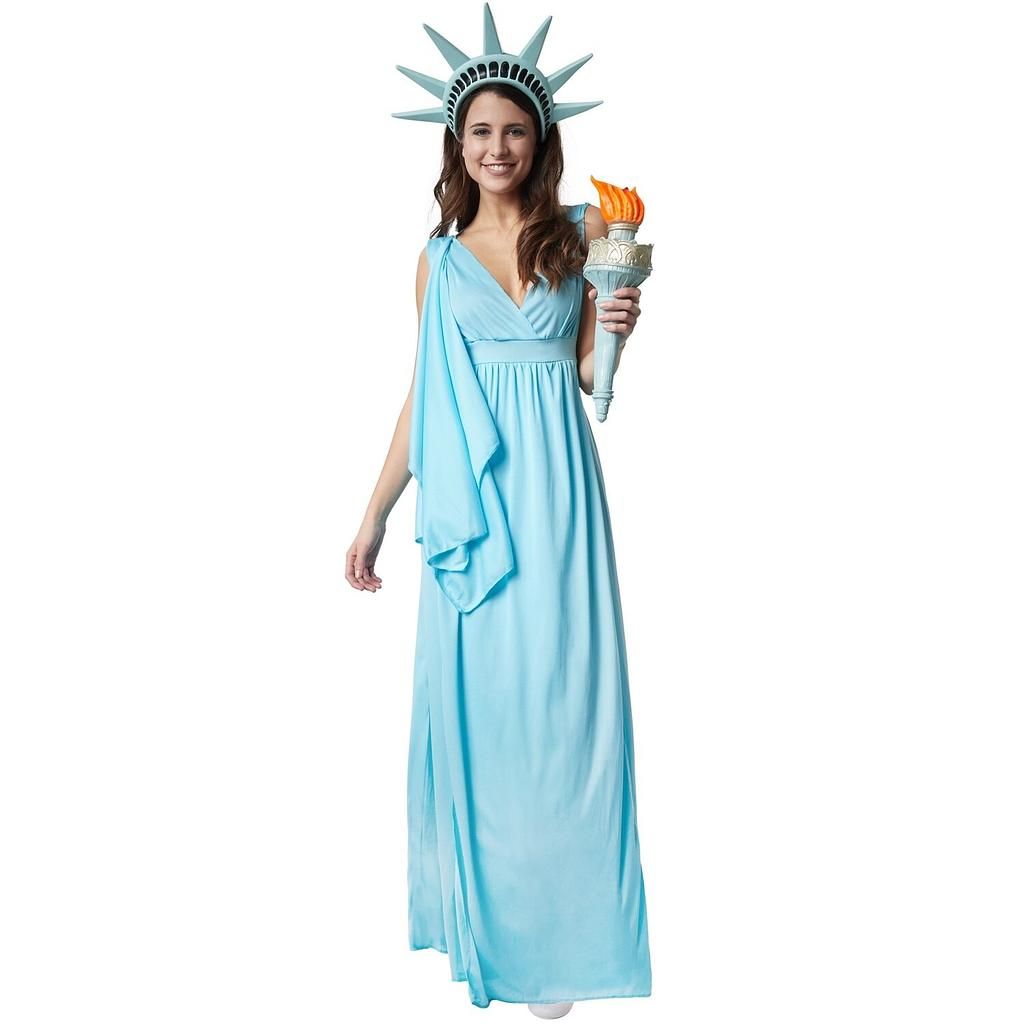Dress for fun women's costume "Statue of Liberty"