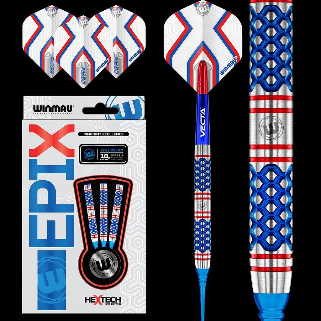Winmau Epix Soft Tip Dartpfeile 20G