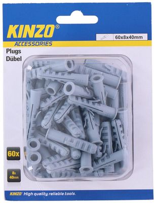 Kinzo dowels - set of 60 pieces