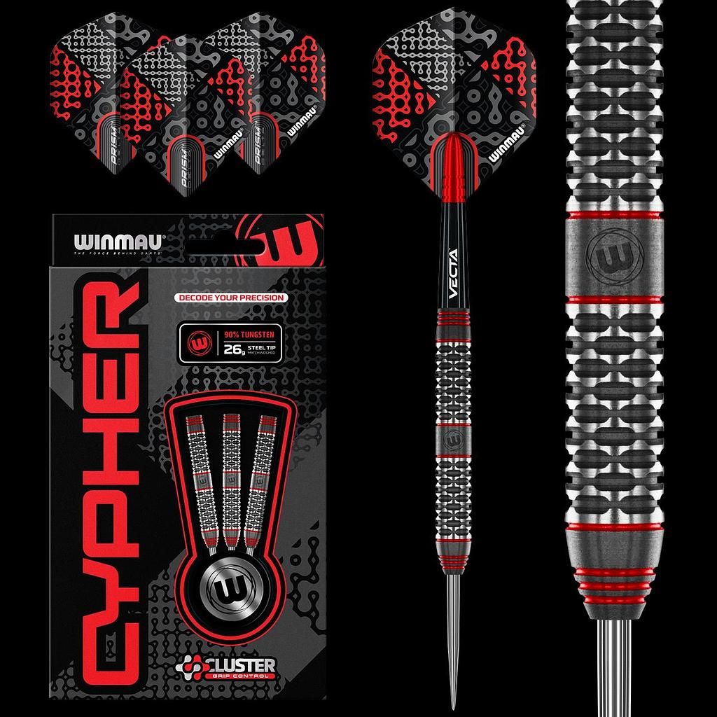 Winmau Cypher Steel Tip Darts 26G