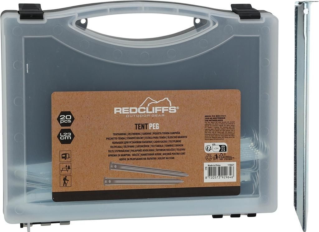 Redcliffs Zelthering 20-er Set