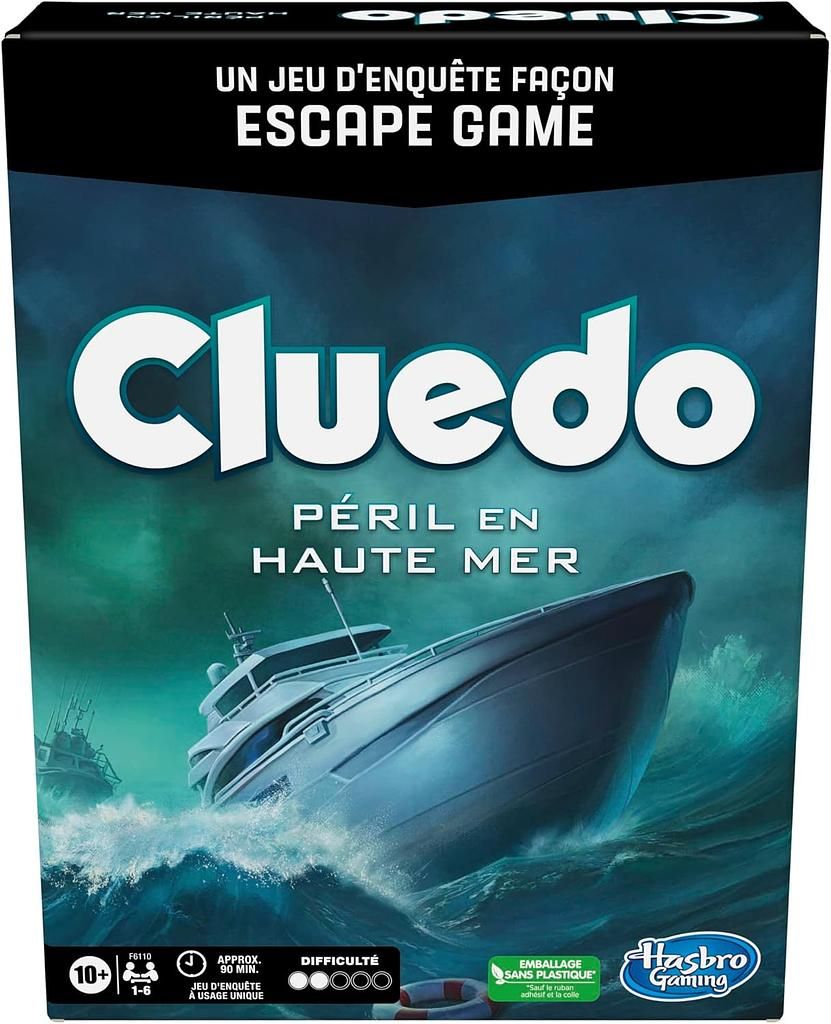 Hasbro Cluedo "Péril en haute mer"