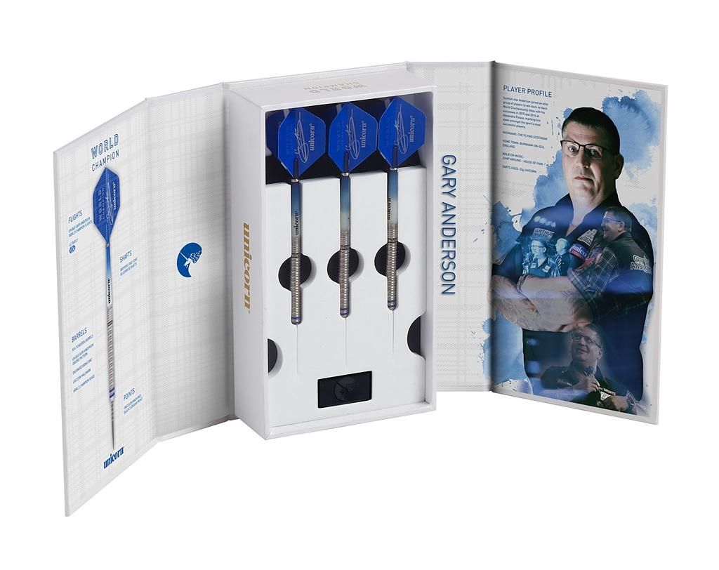 Unicorn Gary Anderson World Champion 90% Tungsten - Phase 3