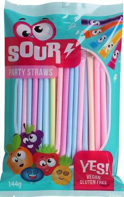 CHAMP Sour Party Straws