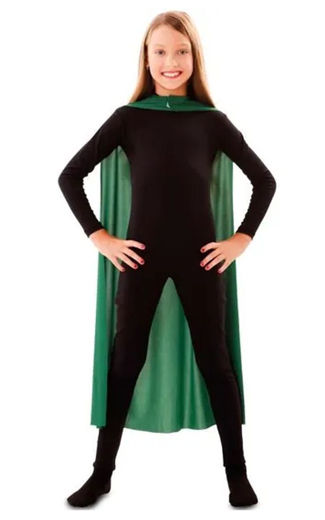 fyasa Kinderkostüm Grüne Superhelden