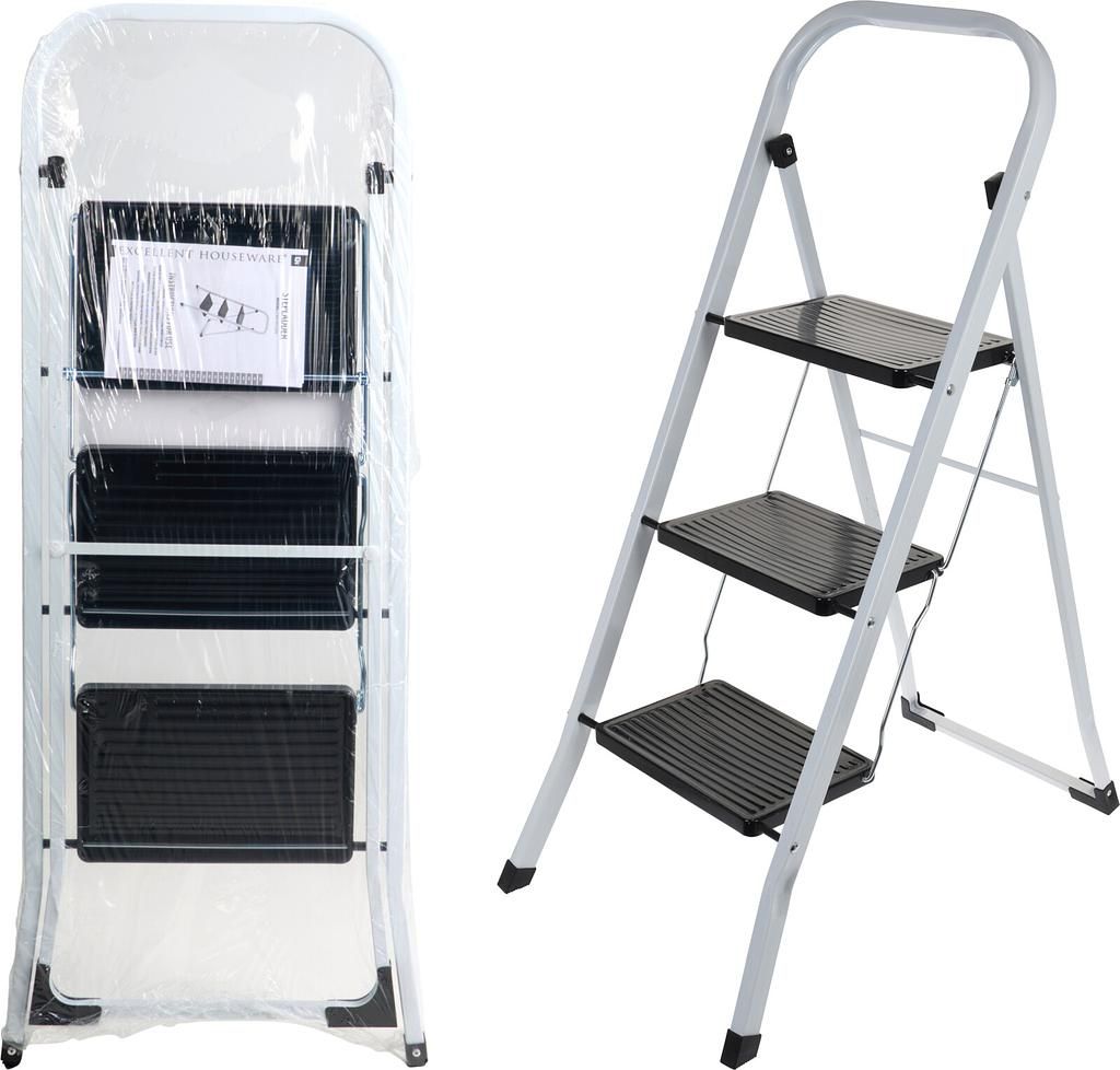 Excellent Houseware 3-step folding ladder