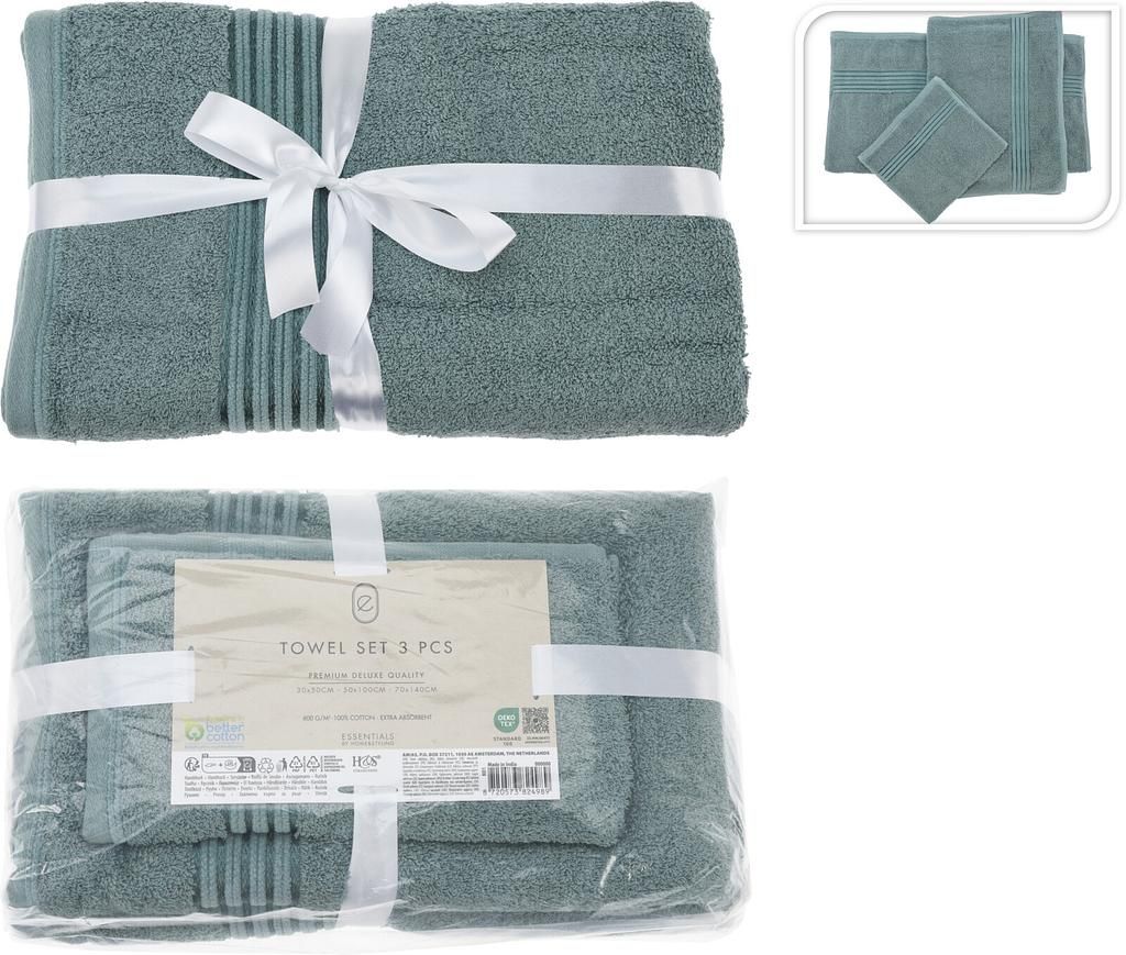 CHAMP Towel Set 3-piece