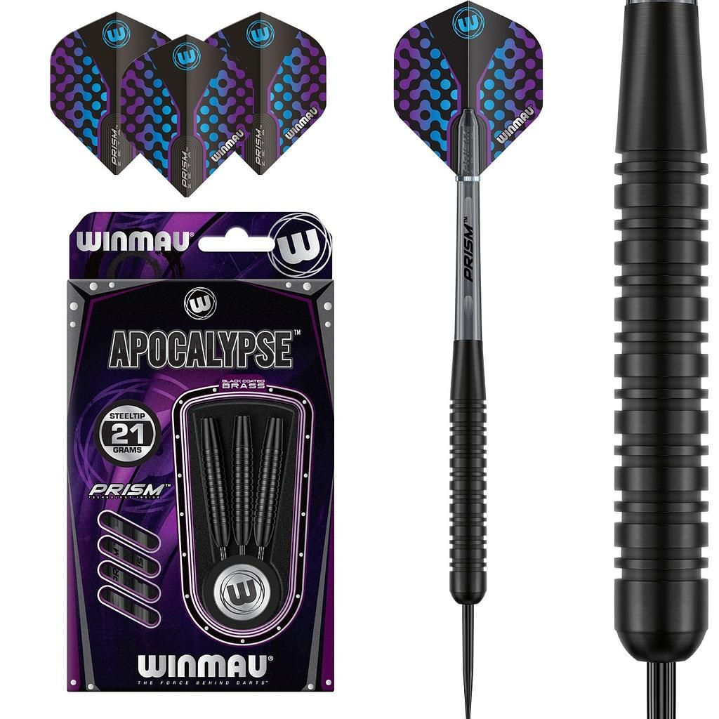 Winmau Apocalypse Brass Steel Dartpfeile 21G