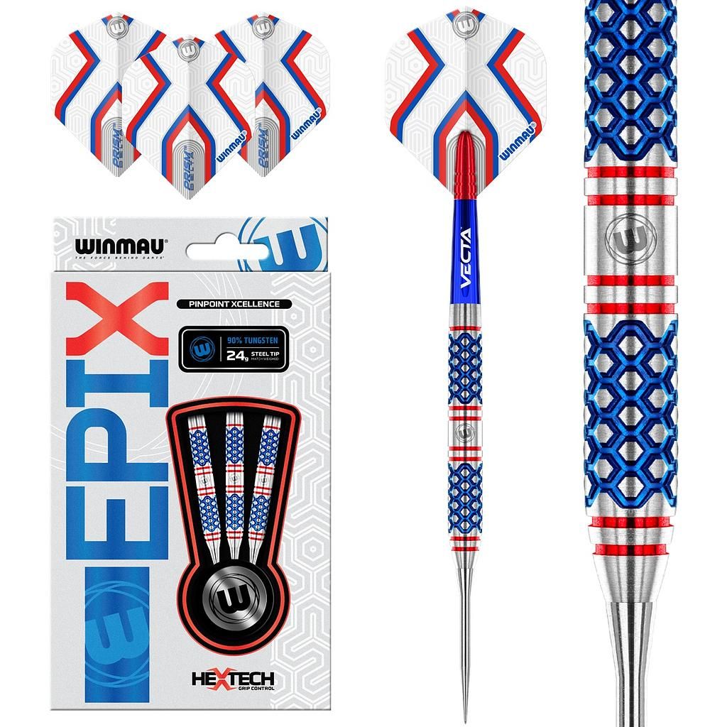 Winmau Epix Steel Tip Dartpfeile 24G