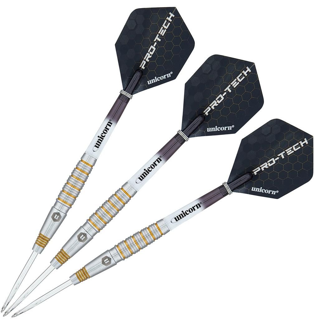 Unicorn Pro-Tech Style 2 Steel Tip Dart Set - 90% Tungsten 25G