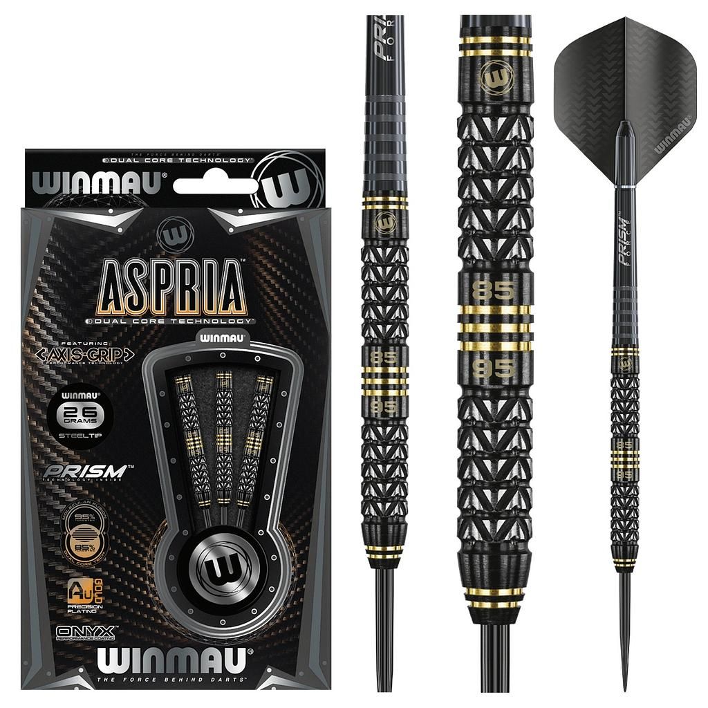 Winmau Aspria Steel Dartpfeile 26G
