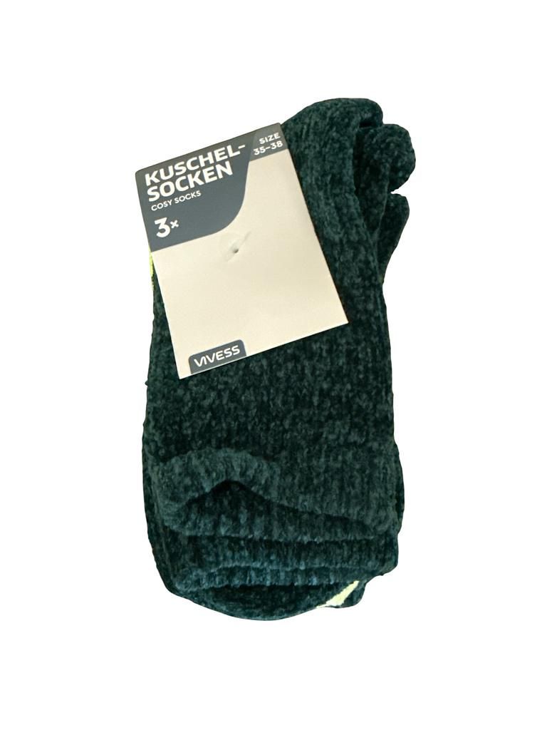 VIVESS Kuschelsocken Unisex 3er Pack
