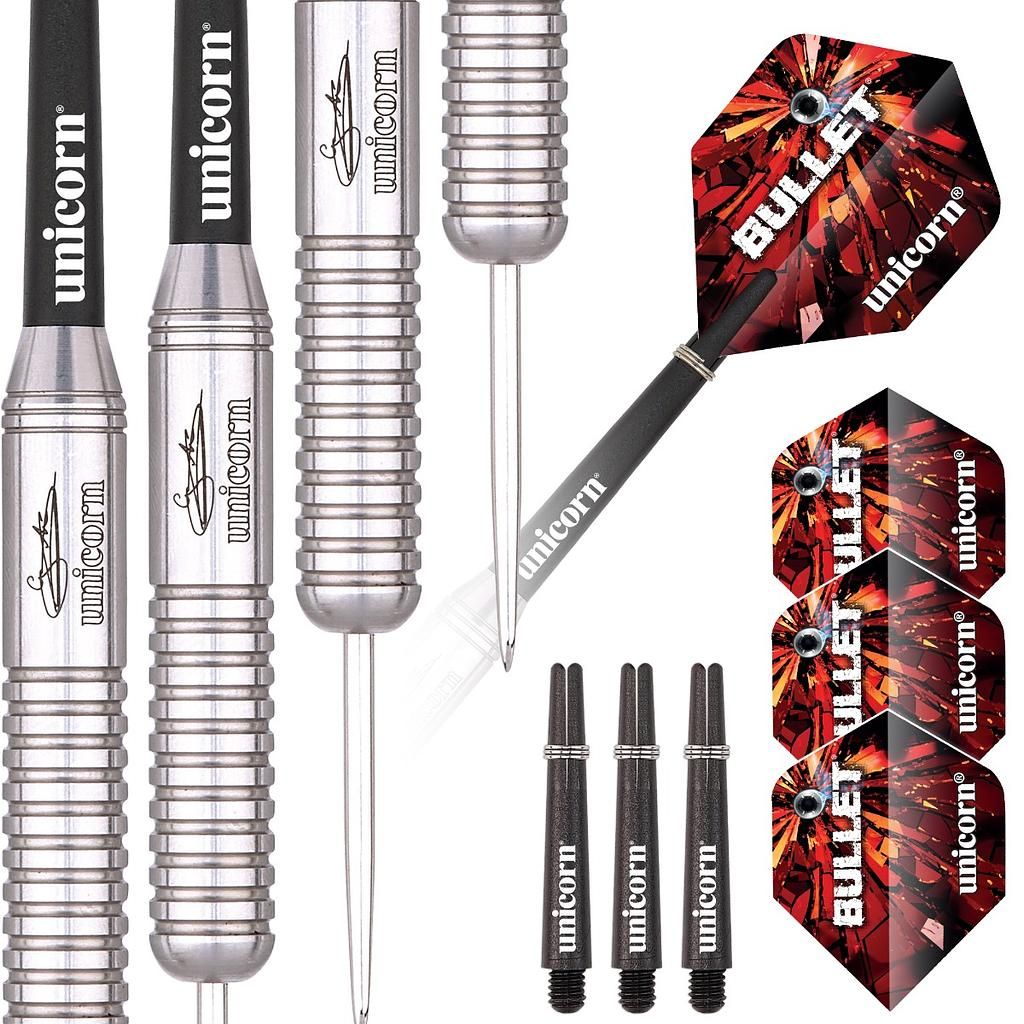 Unicorn Gary Anderson Bullet Stainless Steel Darts 23G
