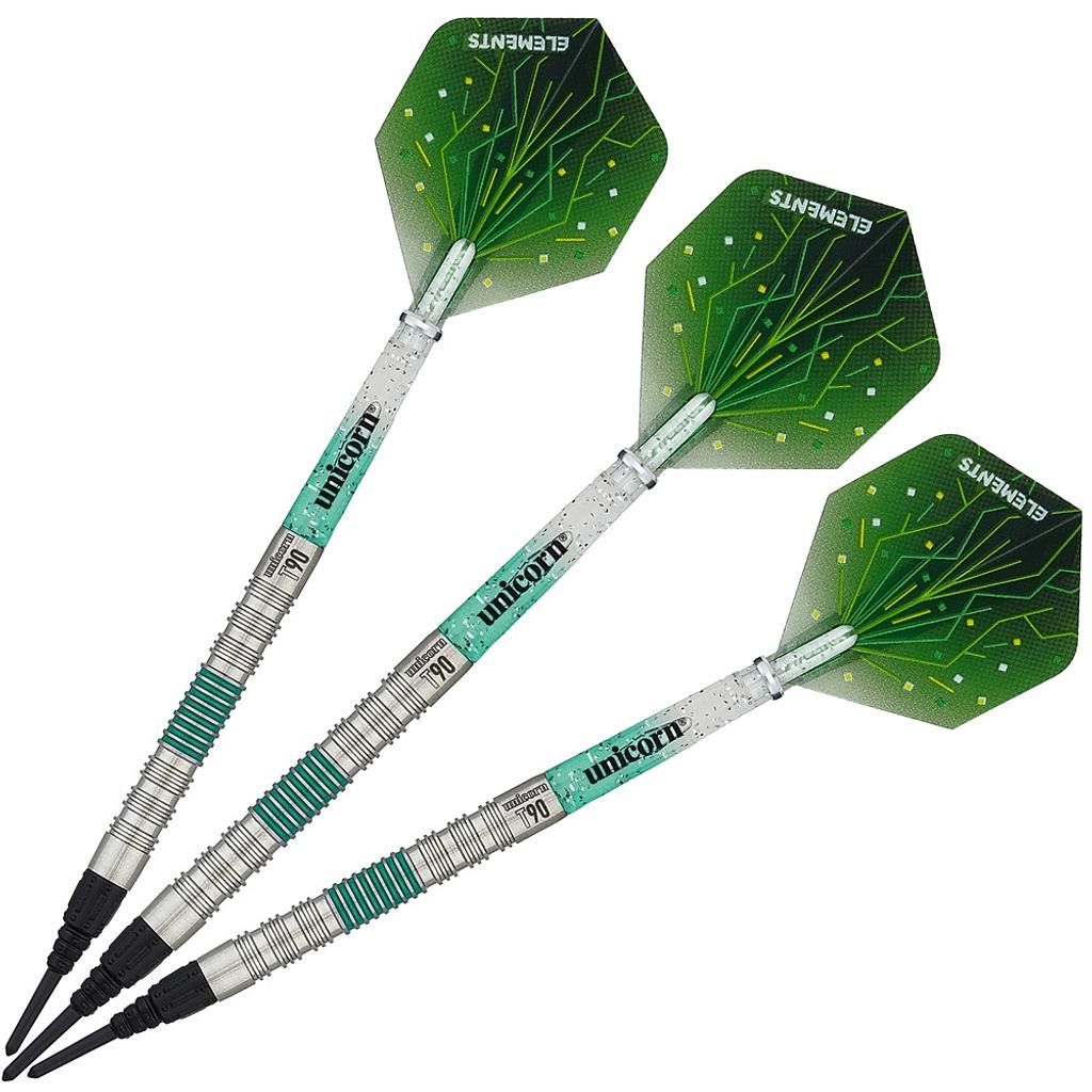 Unicorn T90 Core XL - 90% Tungsten Soft Tip Darts 23G
