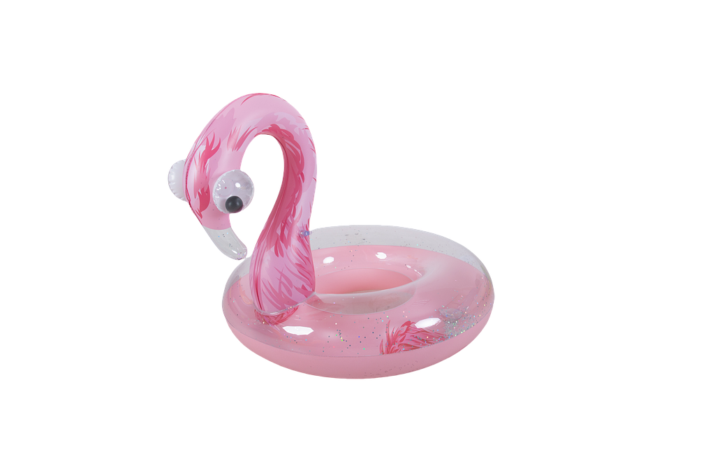 Jilong Schwimmring Glitzer Flamingo