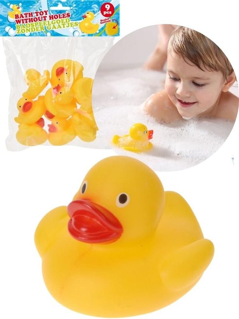 CHAMP 9-piece rubber duck set