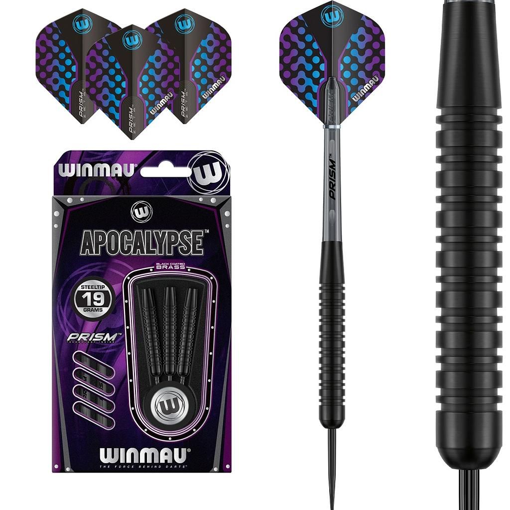 Winmau Apocalypse Brass Steel Darts 19G