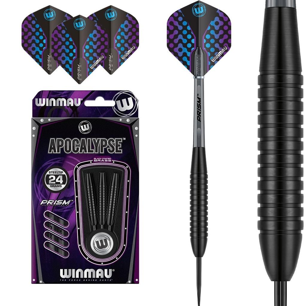 Winmau Apocalypse Brass Steel Dartpfeile 24G