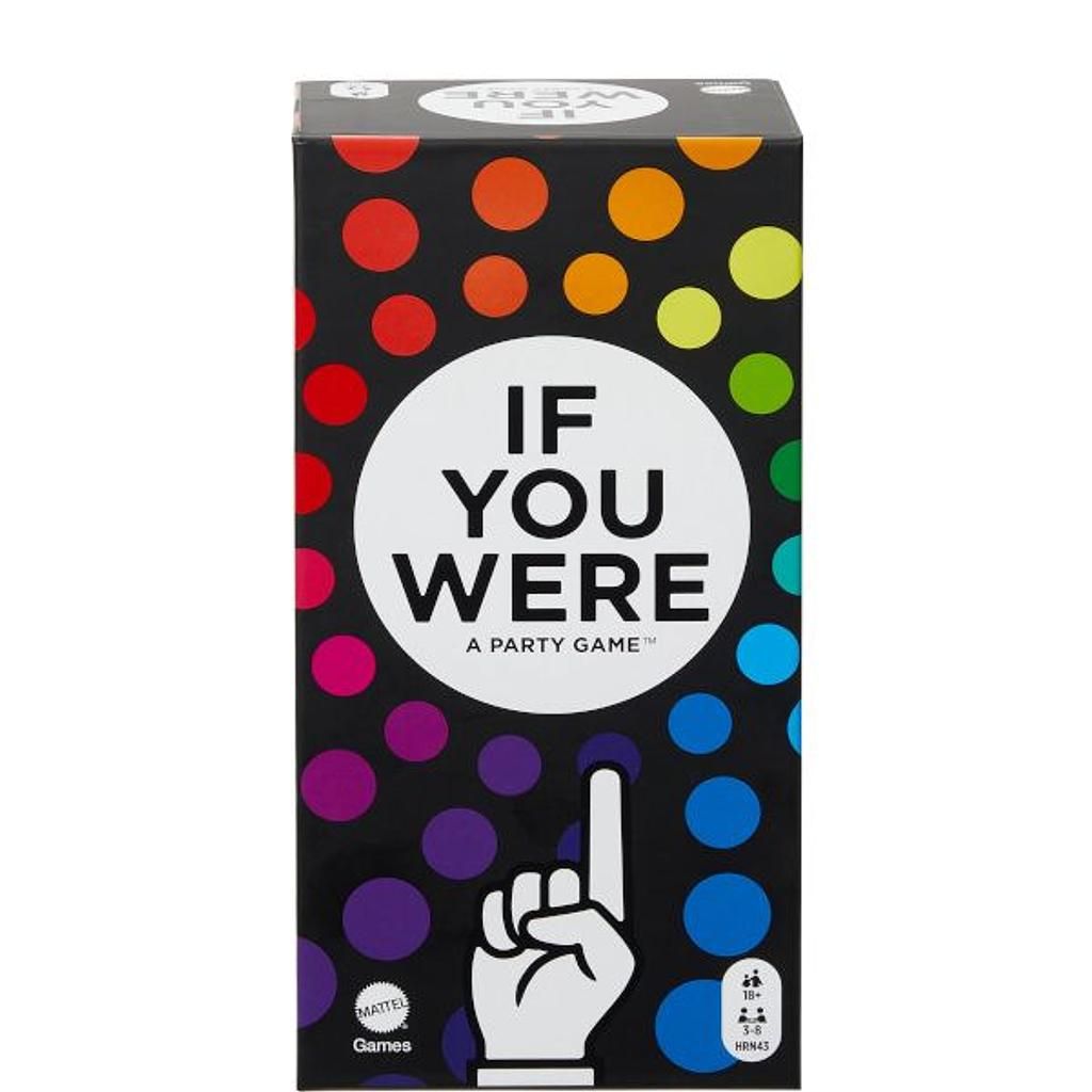 Mattel card game "IF YOU WERE"