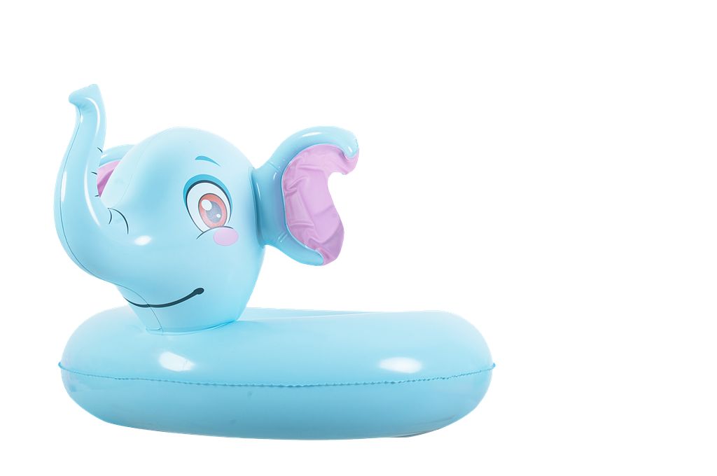 Jilong Swimming Ring "Blue Elephant"
