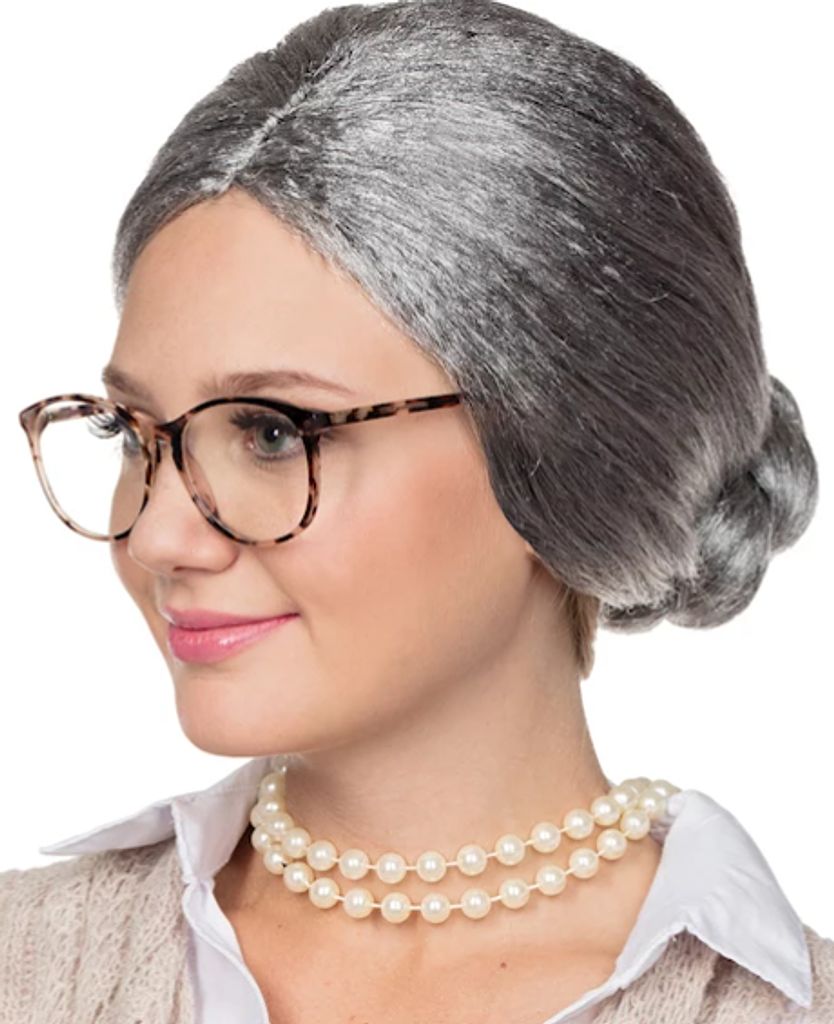 Rubies Großmutter-Perücke 