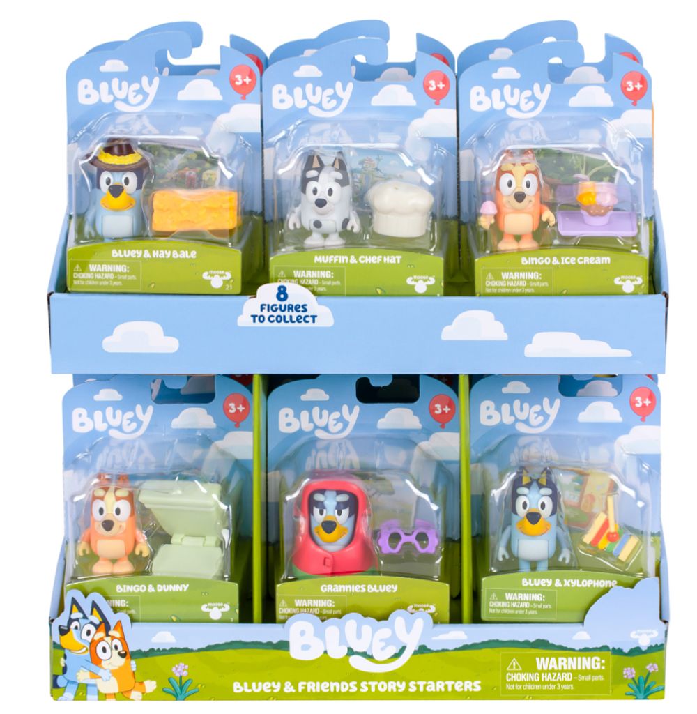 Moose Bluey Story action figures