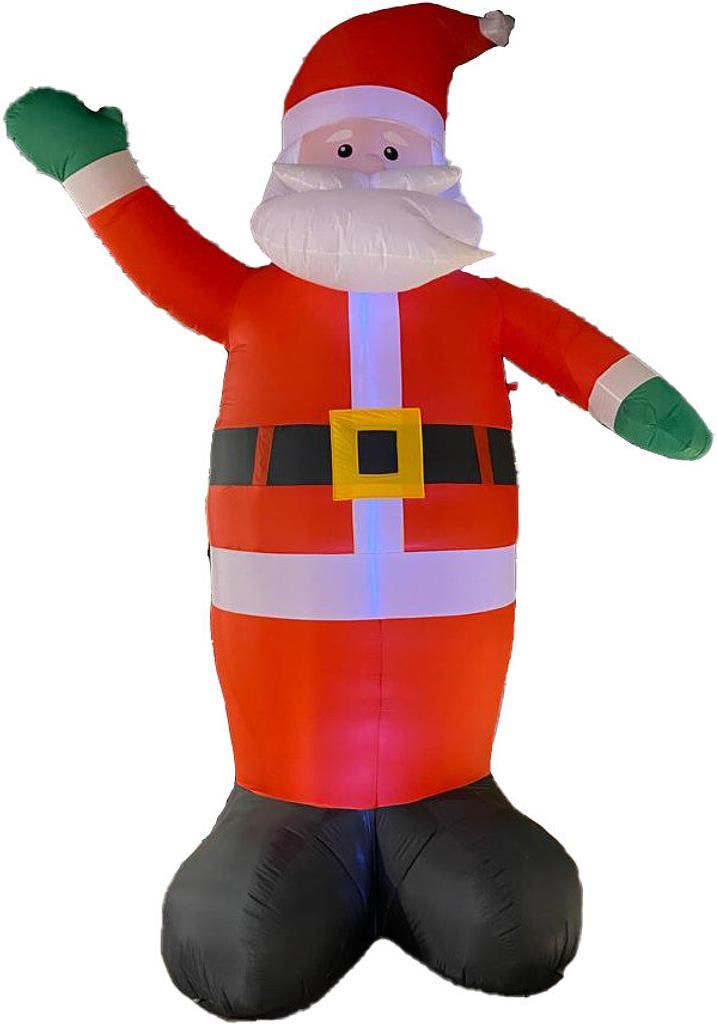 CHAMP Aufblasbarer Weihnachtsmann 4 Meter
