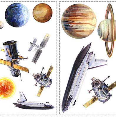 Roadsign Kids Wall Stickers Planets