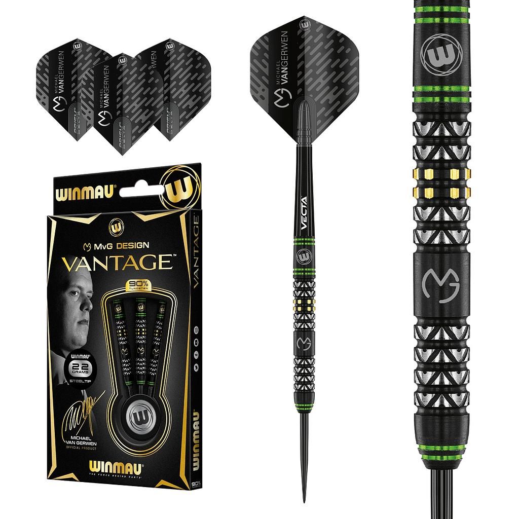 Winmau MVG Vantage Steel Dartpfeile 22G