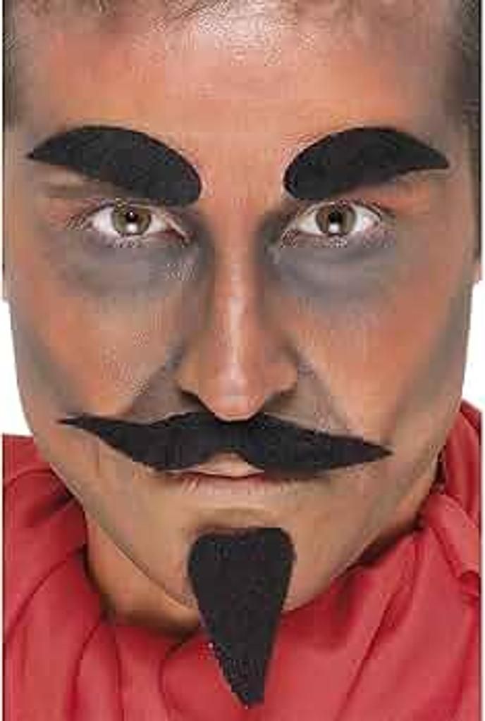 Smiffy's costume "Devil's Face Hair Set"