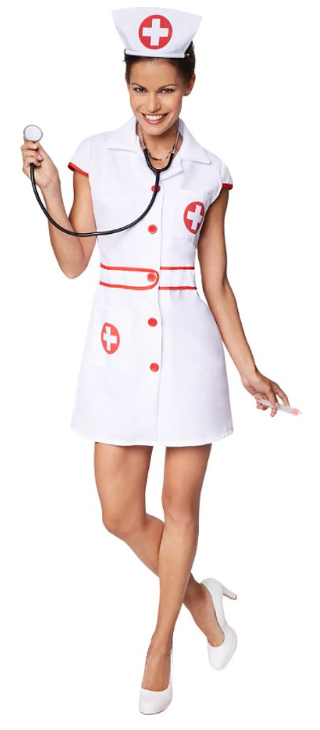 Dress for fun costume “Sexy Nurse” – seductive &amp; eye-catching