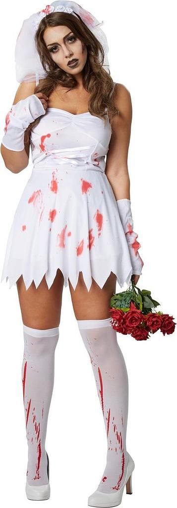Dress for fun zombie bride costume