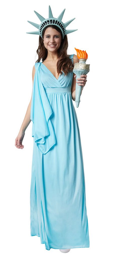 Dress for fun women's costume "Statue of Liberty"