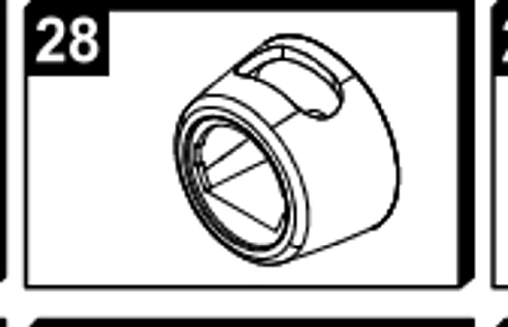 Sponeta 1 oval tube mount