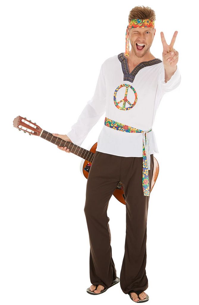Dress for fun men’s costume “Hippie Jimmy”