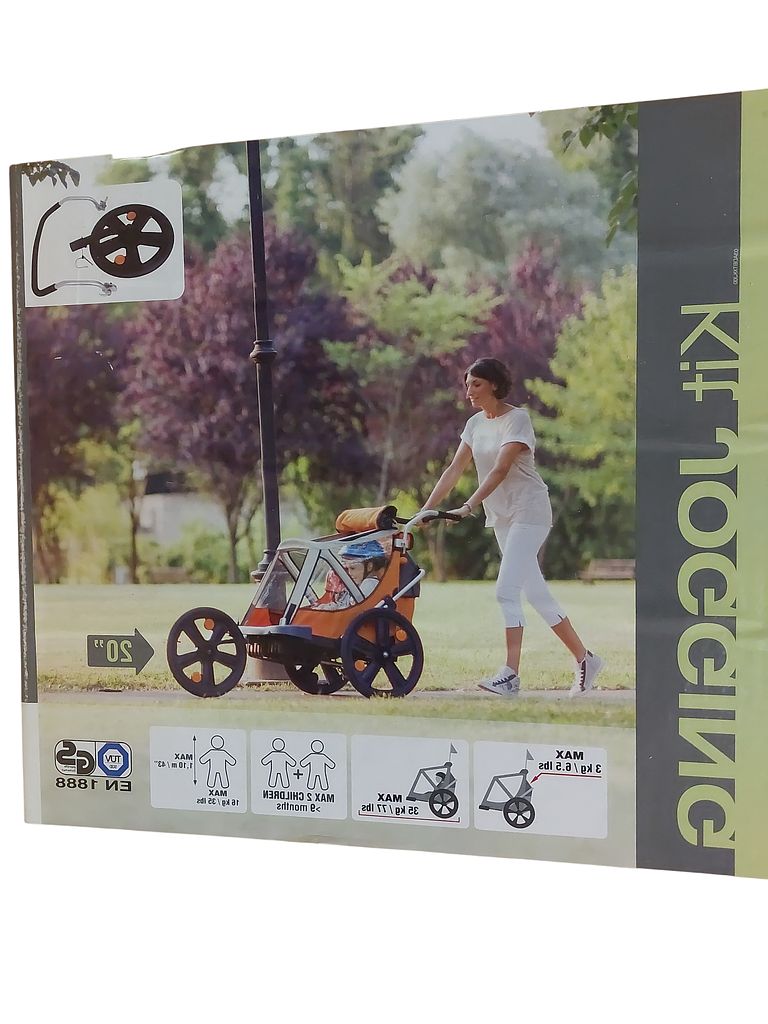 Bellelli conversion kit for B Travel baby carriage to jogging and sports carriage