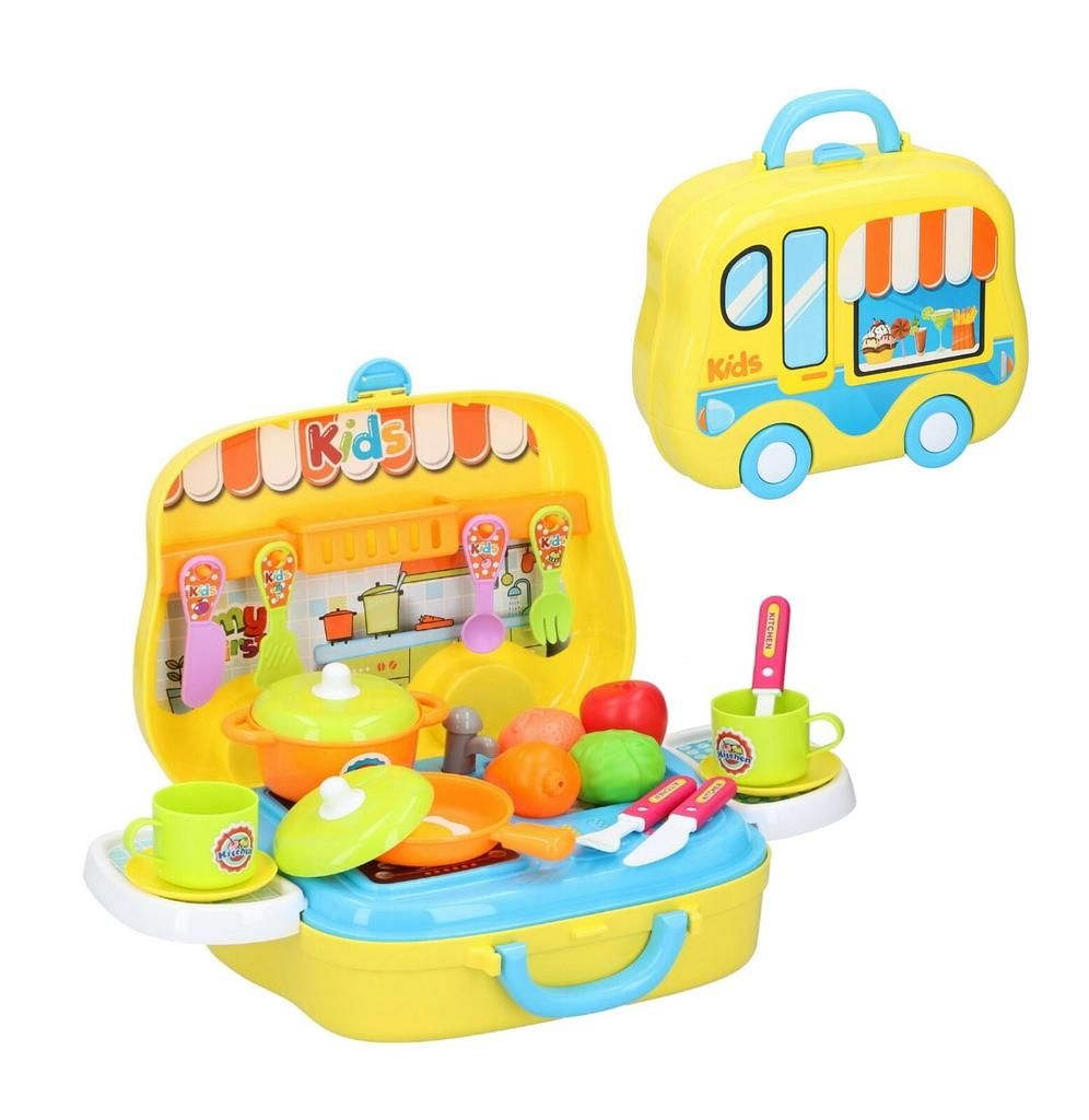 Eddy Toys Portable Toy Cooking Set
