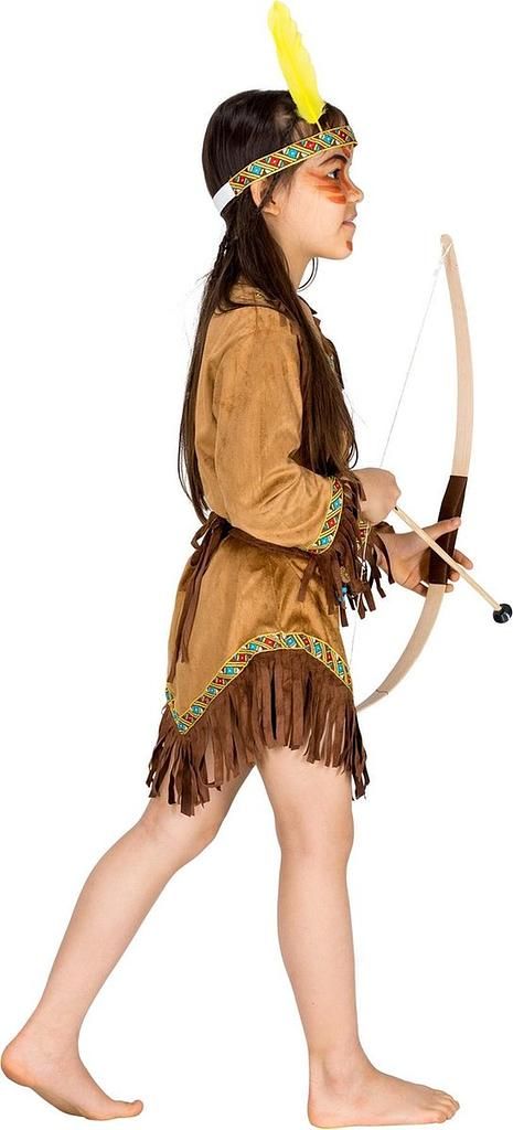 Dress for fun Kinderkostüm Indianermädchen Shania