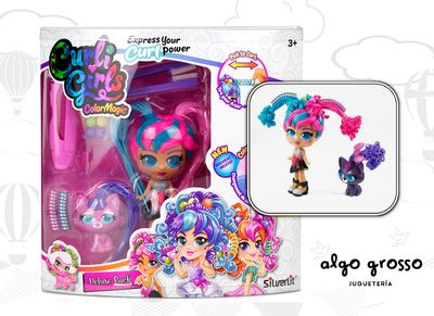 Silverlit Curli Girls doll with Magicurl hair