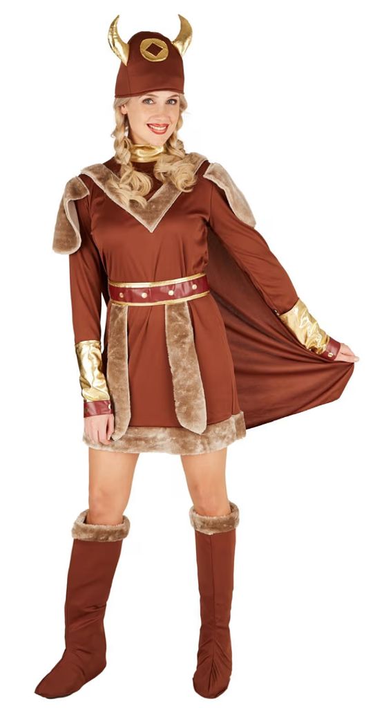 Dress for fun costume “Viking chief woman”