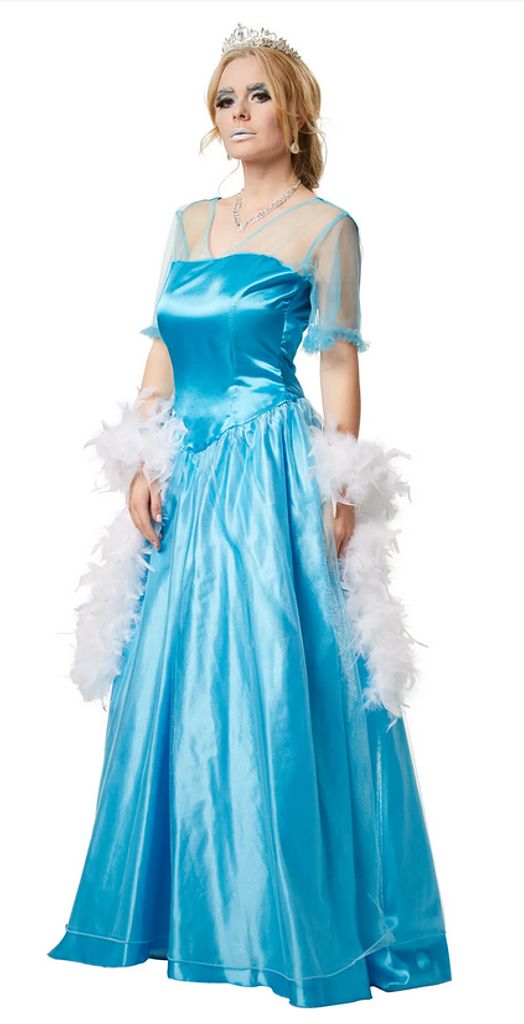 Dress for fun Frauenkostüm Eisprinzessin