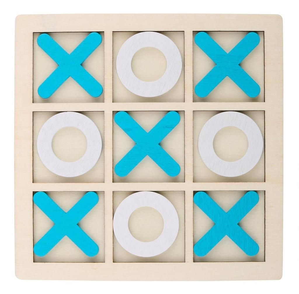 Marionette Wooden Toys Tic Tac Toe made of wood