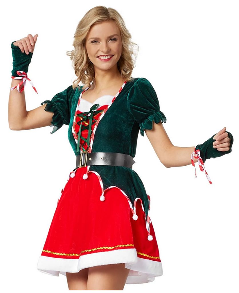 Dress for fun Frauenkostüm „Weihnachtselfe"