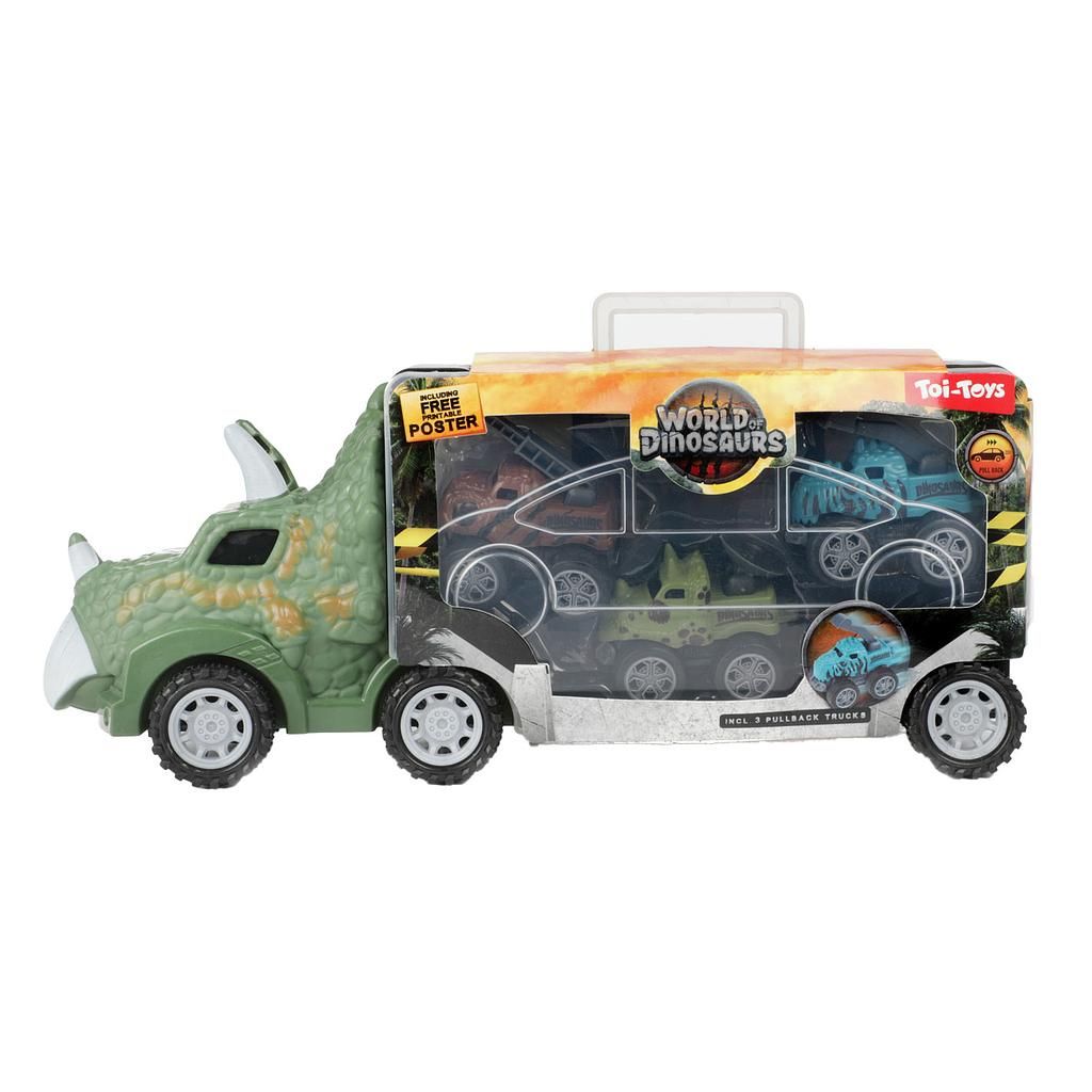 TOITOYS Dino Truck Set