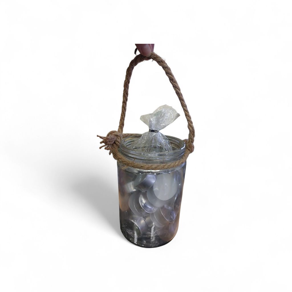 Balthasar lantern with 35 tea lights