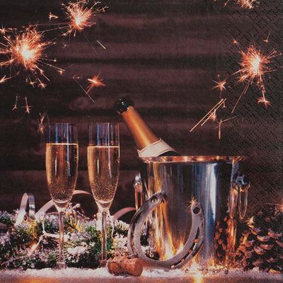 Carl Dietrich napkins "Champagne Bliss"