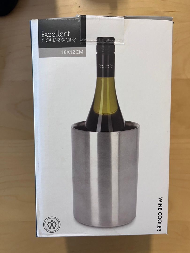 Excellent Houseware stainless steel wine cooler