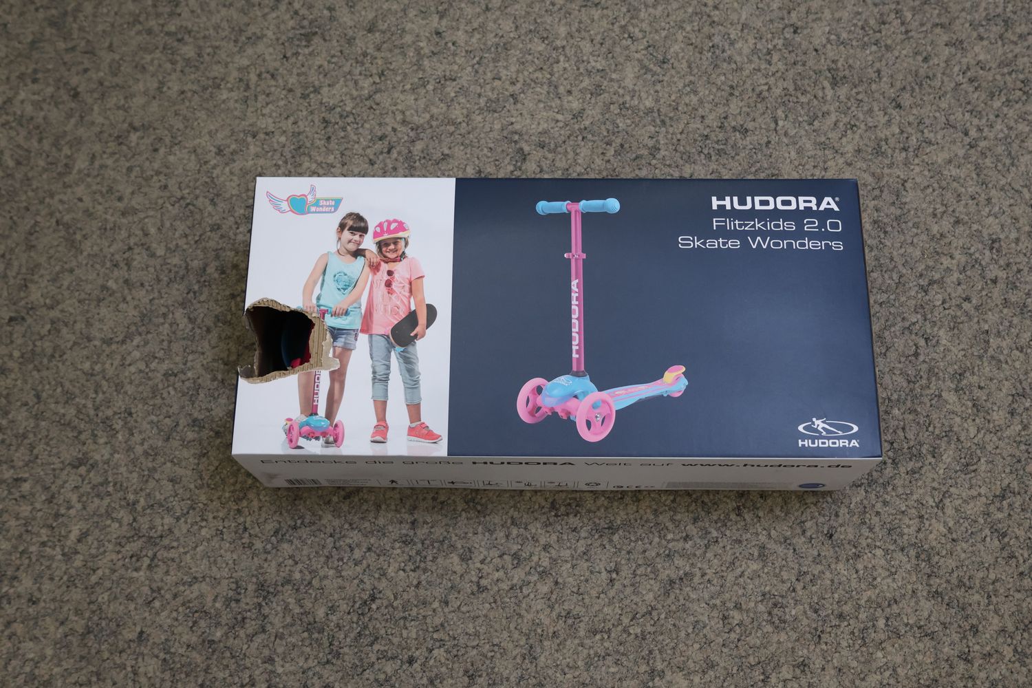 Hudora Flitzkids 2.0 Skate Wonders