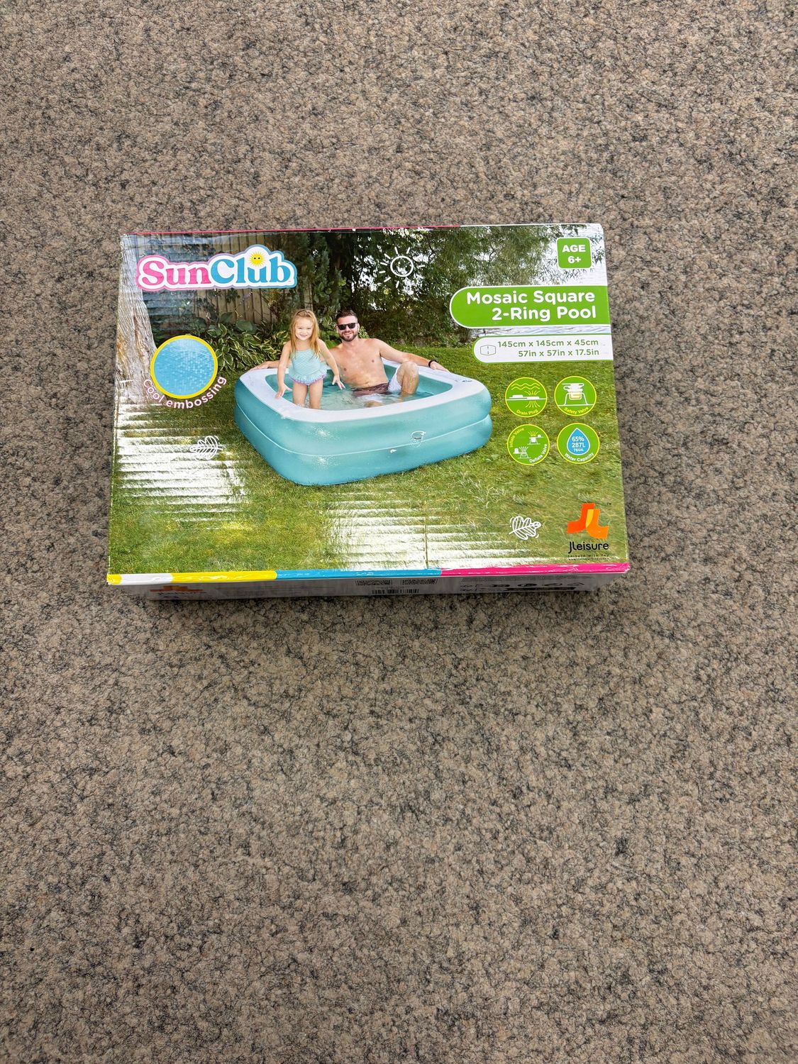 Jilong Square Pool Mosaic